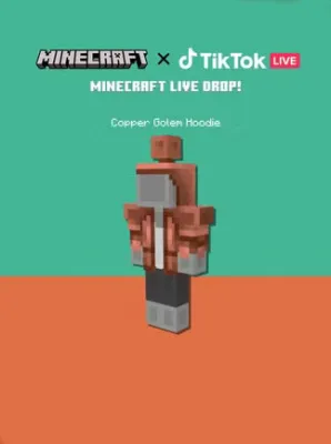 Minecraft Java & Bedrock Edition - Copper Core Twitch Skin