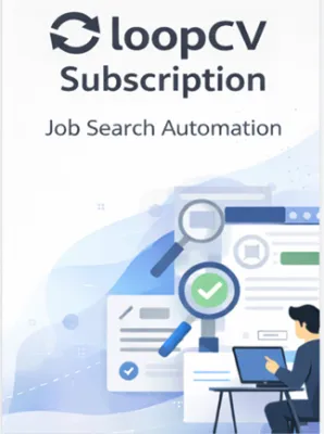 LoopCV Subscripction Done For You 1 Month - LoopCV Key